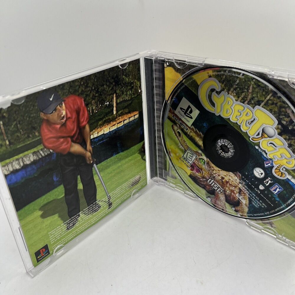 CyberTiger (Sony PlayStation 1, 1999) Complete - Tested - Picture 5 of 8